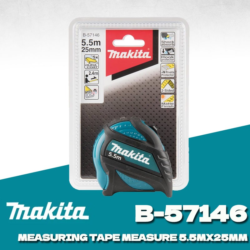 Stanley Tape 25Ft - Fita Métrica Makita B-57146 5,5m x